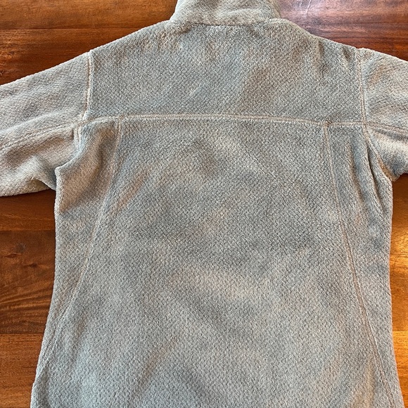 Patagonia Womens Gray Quarter Snap Pullover Fleece Pockets Sz M - Picture 6 of 9